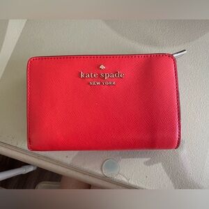 Red Kate Spade New York wallet